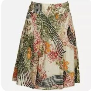 United Colors Of Benetton Floral A-Line Skirt